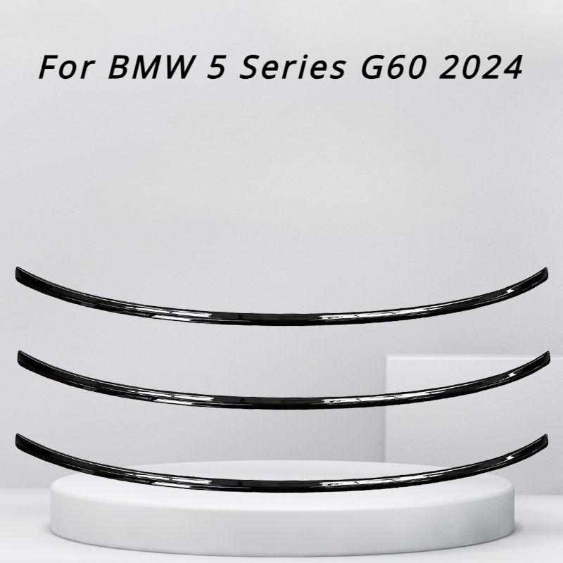 For BMW 5 Series G60 2024 Yaoye Style Carbon Glossy Black Rear Trunk Lid Car Spoiler Wings Ttyling Car Accessories