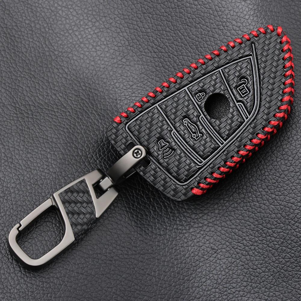 Car Key Case Cover Fob For BMW F20 F30 F31 F34 F32 F36 G20 G30 F10 F11 F07 G11 X1 X3 F25 X4 F26 X5 F15 X6 F16 X7 I3 M3 M4 M6