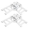 4 Pcs Front Rear Suspension Arms Set for HSP Racing 94111 1 10 RC Car Upgrade Parts Replacement