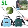 5L Electric Sprayer  Watering Can With Spray Gun Battery Powered Automatic Garden Plant Mister USB Rechargeable Irrigation Tool
