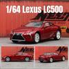1/64 Lexus LC500 Super Sport Spielzeugauto Miniaturmodell 1:64 ENCHERY Diecast Metallfahrzeug Ausstellungs-Sammlung Freilauf Geschenk Jungen