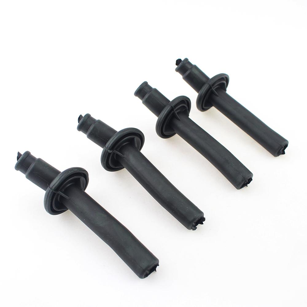 Motorcycle 4pcs Rubber Spark Plug Cap Flare Cap Cover For Honda Hornet Jade 250 CBR250RR MC19 CBR250 MC14 MC17 MC19