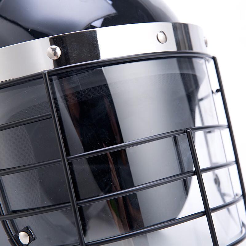 Security Anti-riot Helmet with Steel Mesh Visor