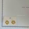 Pearl Hollow Camellia Stud Earrings: Unique, Elegant, Light Luxury Jewelry for Women