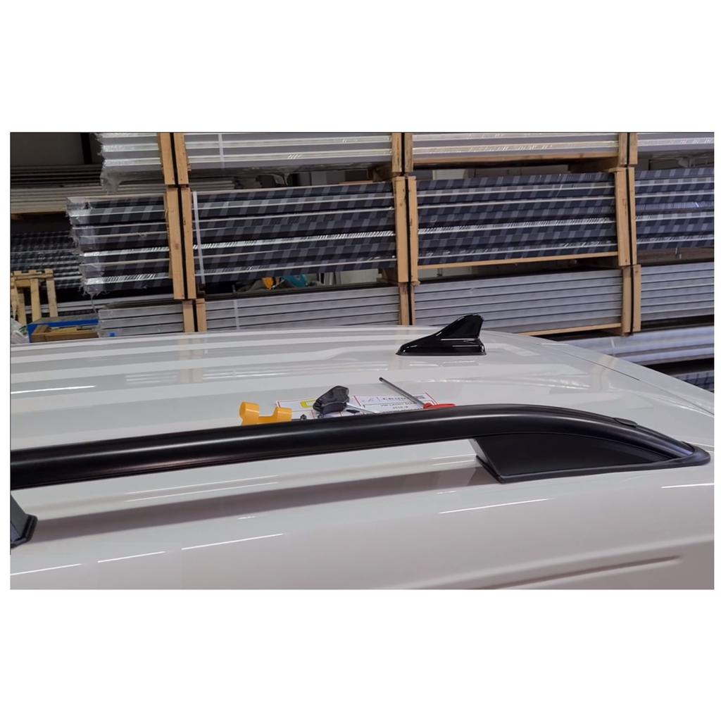 Roof Rails FIAT DOBLO SHORT FROM 20102022 Black Solid Durable