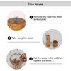 Premium Acrylic Salt and Pepper Grinder Set, Manual Salt and Pepper Mills- Wooden Shakers with Adjustable Ceramic Core-Salt Grinder and Pepper Mill