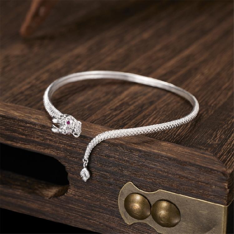 Traditional Dragon Adornment Wrist Chain Bangles Stylish Rope Bracelet for Kids