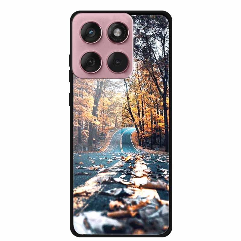 For Motorola Edge 60 60s 5G Case Hard Back Cover Tempered Glass Case For Motorola Edge 60 Fusion Phone Case Soft TPU Bumper Para