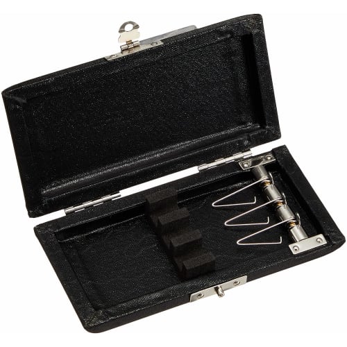 GALAX Standard Series Synthetic Leather Reed Case for Oboe, GOB-3, Black
