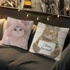 Funny Cat Pillow Cover For Bedroom Room And Living Room Sofa Decorative Cushion Cover