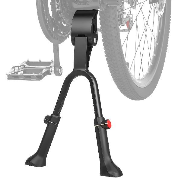 YBLNTEK Велосипедная подножка, регулируемая по высоте, двойная подножка для велосипеда для взрослых 24/26/27.5/29 дюймов, центральная подножка для велосипеда для