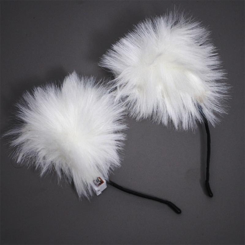 Cute Animals Fox Ears Durable Hair Hoop Women Headband Makeup for Head Band for Washing Face Christmas Hair Accessories