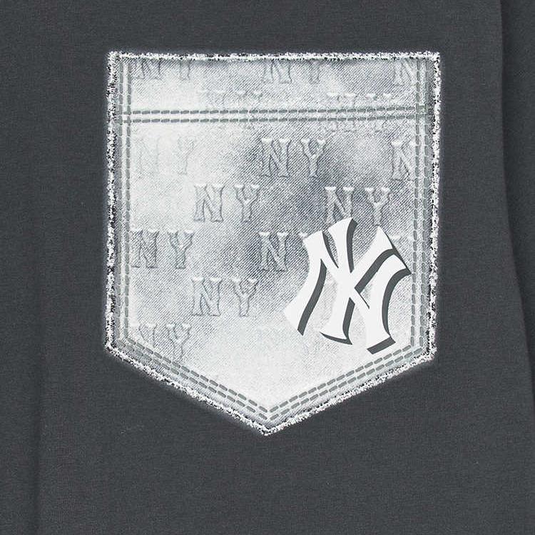 New MLB New York Yankees T Shirt Unisex Charcoal Gray 3ATSM0753-50CGS
