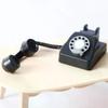 1/12 Dollhouse Miniature Plastic Telephone Classic Furniture Decor Kids Pretend Play House Toy Gift Accessories