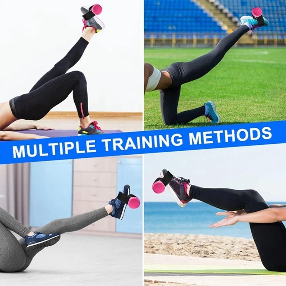 Ankle Buckle Dumbbell Foot Strap Adjustable Weight Lifting Webbing  Strengthen Calves