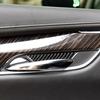 For Cadillac XT5 2016-2019 Car Stickers Carbon Fiber Car Door Handle Bowl Trim Cover  4pcs Car Styling Accessories