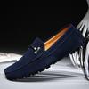 Fashion New Male Shoes Handmade Men's Loafers High Quality Men Casual Flat Light Fashion Moccasins Slip on Walking Shoes Big Size 38-49