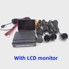 "12V Car Reverse Radar with LED Voice Alert and LCD Display"