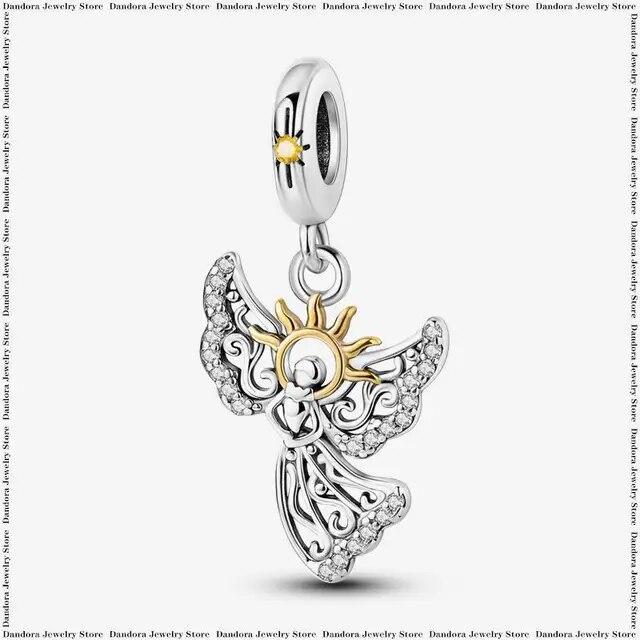 Three Piece Set Charm Beads Fits Charms Bracelet for Women 925 Silver Pendant Bead DIY Jewelry Gift