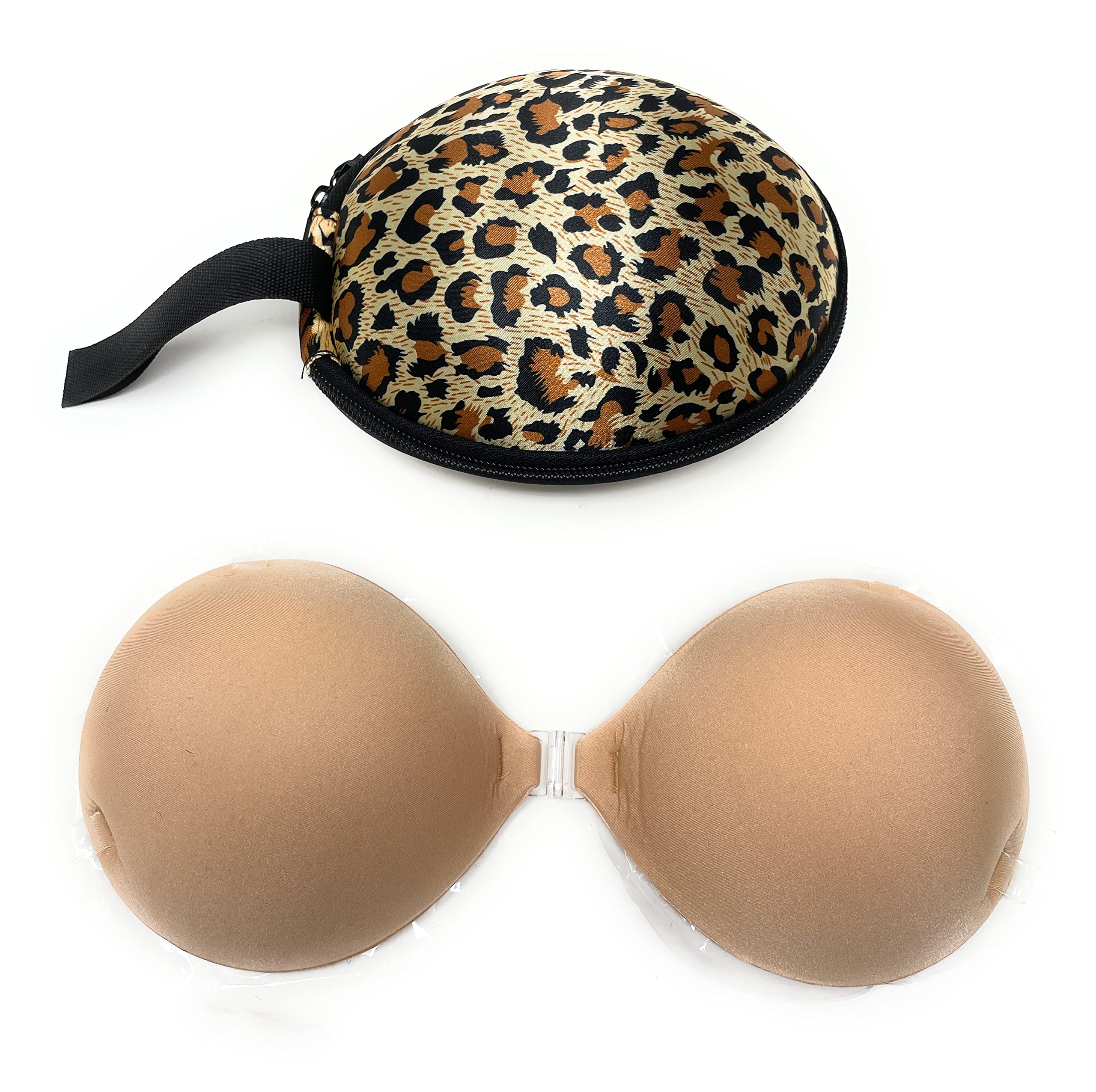 

Большой силиконовый бюстгальтер 6 см с ложбинкой TOKYO GOODS MARKET [Pyuaribon] толстый, объем, увеличение груди, чехол, макияж, купальник, косплей, (А, бежевый) бежевый