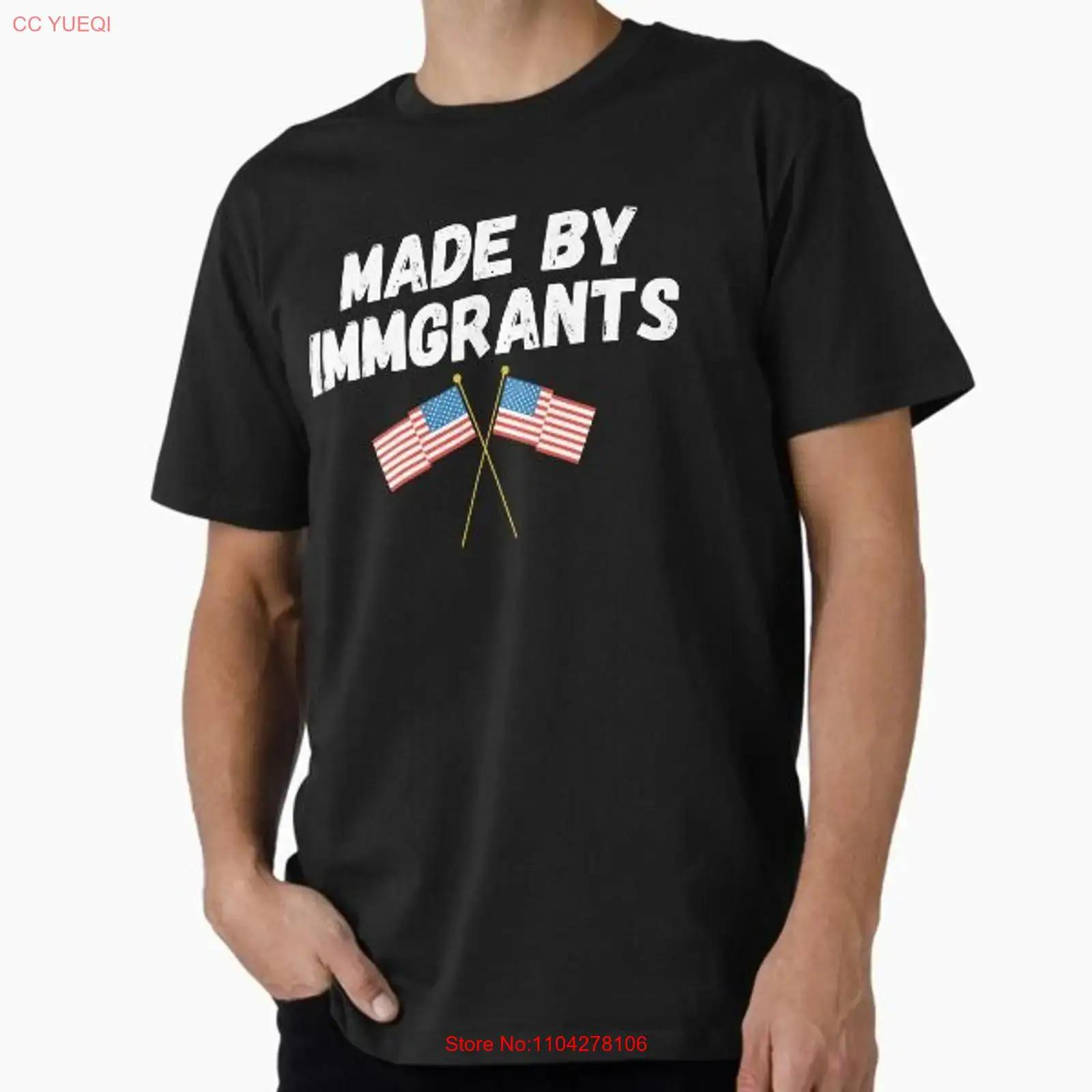 Made By Immigrants Premium in USA Mens T Shirt S to 5XL vintage Washed Casual Comfortable Stylish Versatile homme S разноцветный