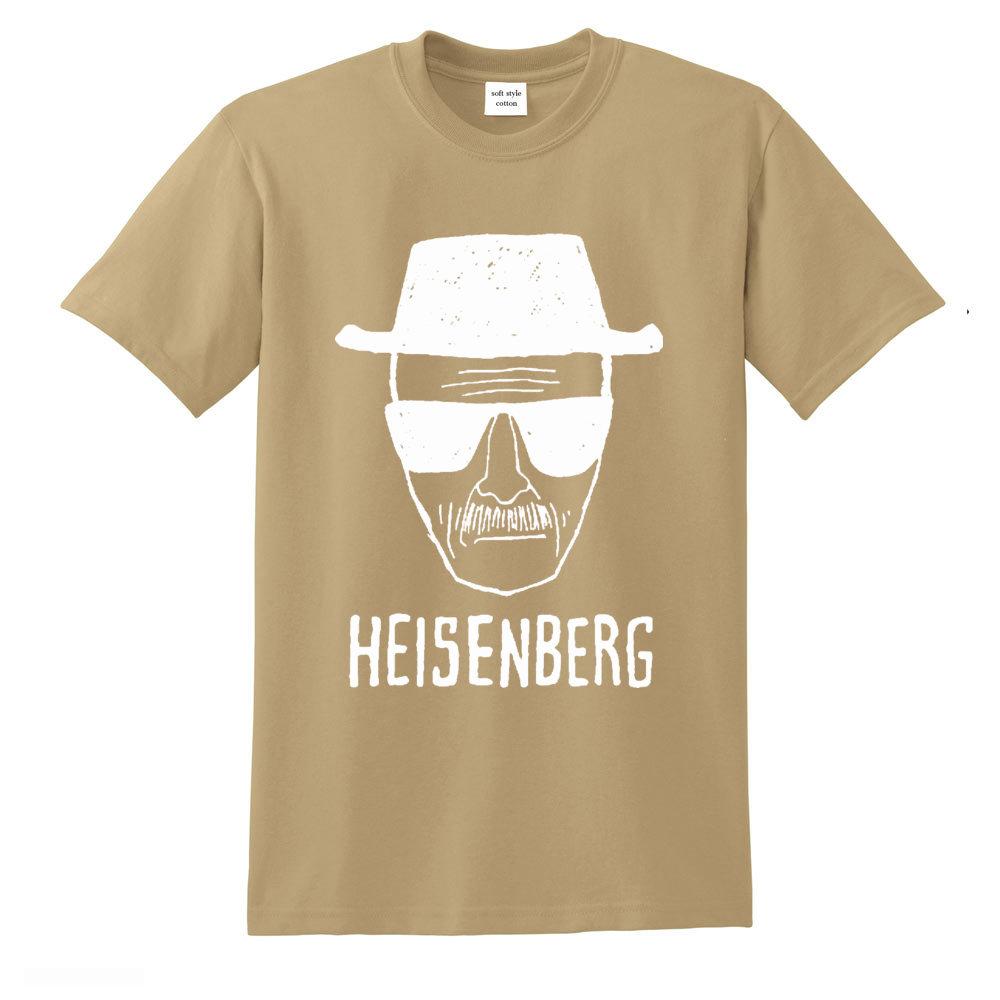 Cool Men Tshirt Breaking Bad Clothes Top Quality 100 Cotton Loose Heisenberg Printed T Shirt Casual Mens Tshirt