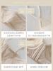 Front buckle women's spring and summer thin show bra without steel ring sexy cross back bra set