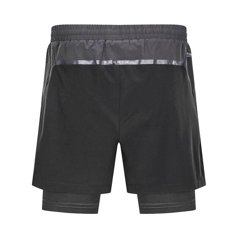 Men's Quick-Dry Double-Layer Running Shorts