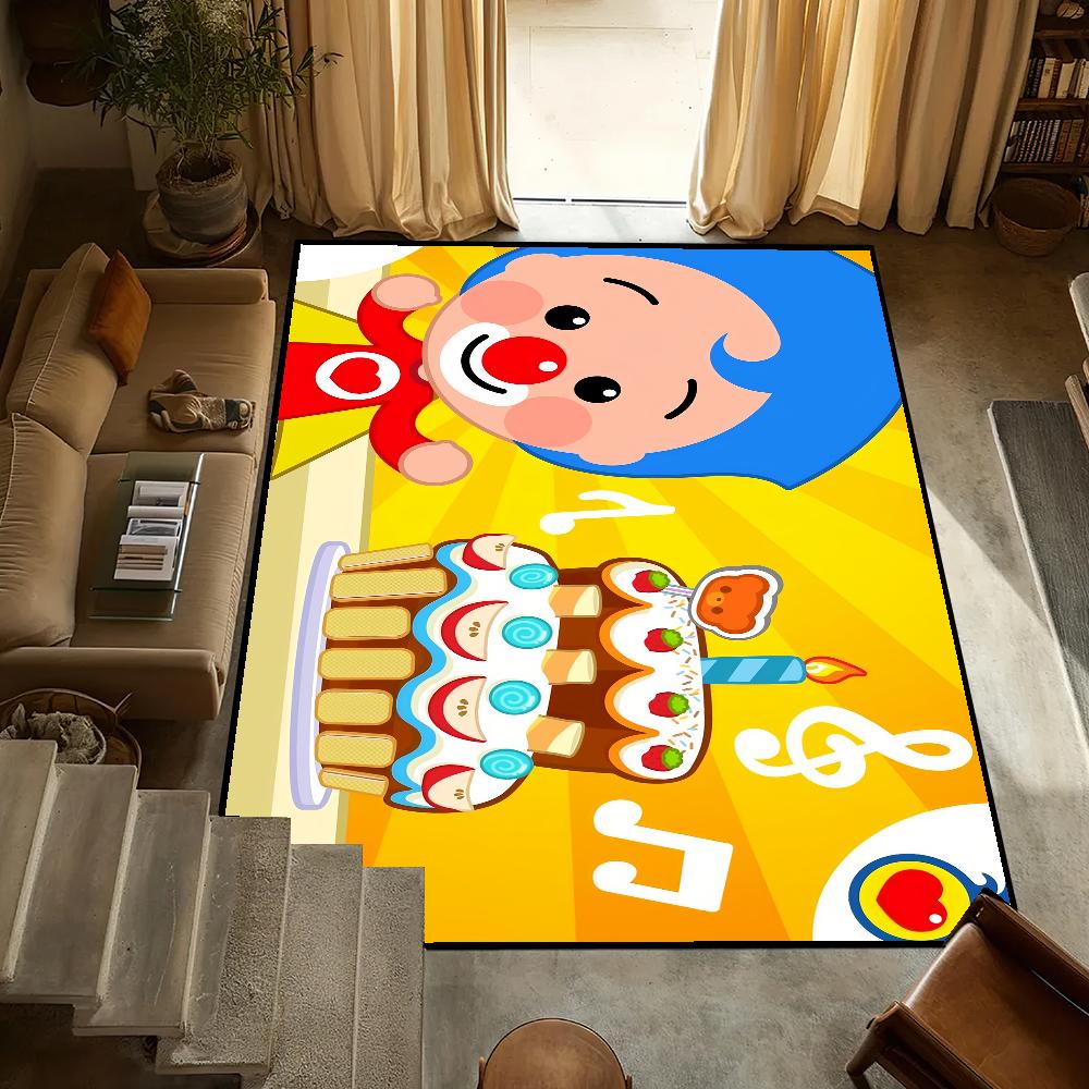 

cute small carpet Anti-Slip Kitchen cartoon Plim Bedroom Handmade Tufted p-Plim Rug baby Carpet Living Room Entrance Decoration 40cm x 60cm