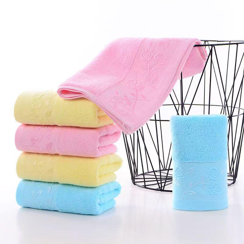 Jacquard Cotton Face Towel - Soft & Absorbent for Daily Use