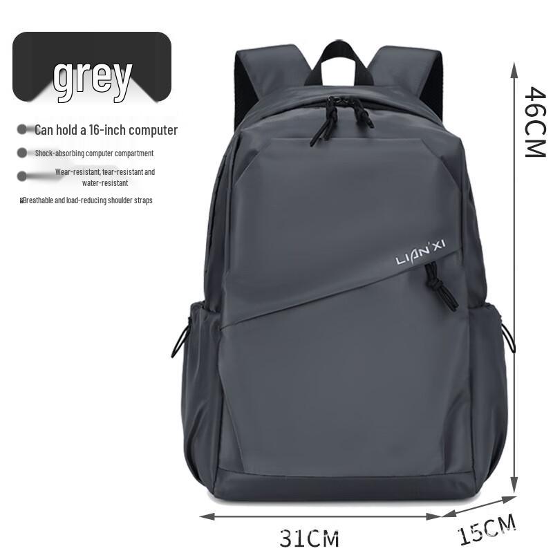 

Li Shen Large Capacity Commuter Backpack 15-22L
