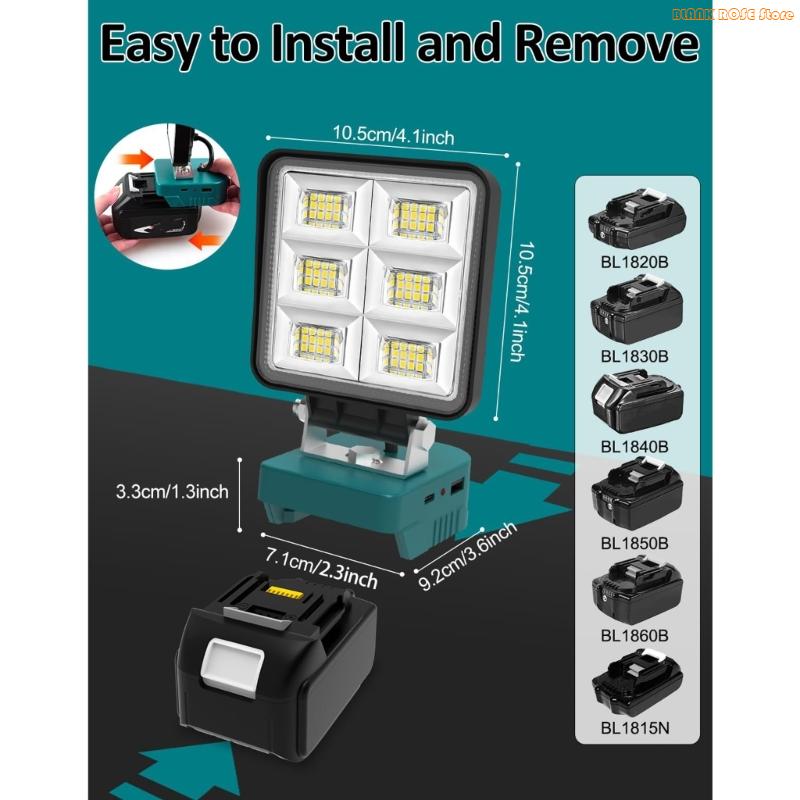 K1AE Portable LED Light Suitable with Multiple Power Sources for Emergency Use