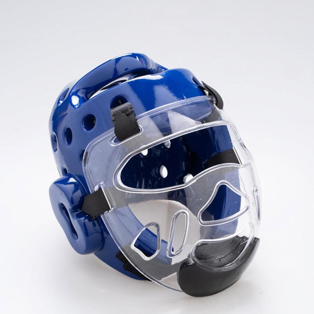 Boxerská přilba, Tréninková sparringová bezpečnostní chránič hlavy pro MMA, Kickboxerské trénující, Muay Thai a Box pro dospělé muže