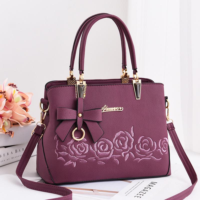 Borsa da donna Borsa a tracolla casual stampata con una spalla