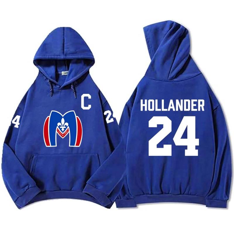 Men's Loose Casual Pullover Hoodie Street Fashion Printed Top