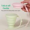 Portable Silicone Collapsible Travel Cup - Food Grade, Versatile for Outdoor Use: Water, Mouthwash, Coffee