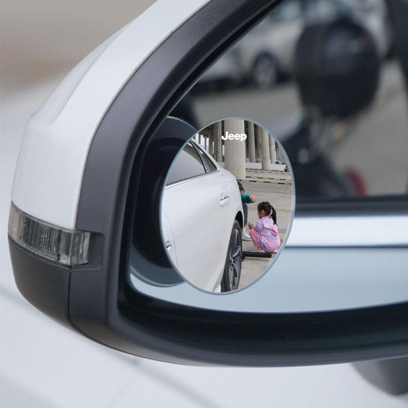 Car Rearview Mirror Image Extension Auxiliary Accessories For Jeep Grand Cherokee Patriot Liberty Wrangler JK Gladiator Compass AMS1