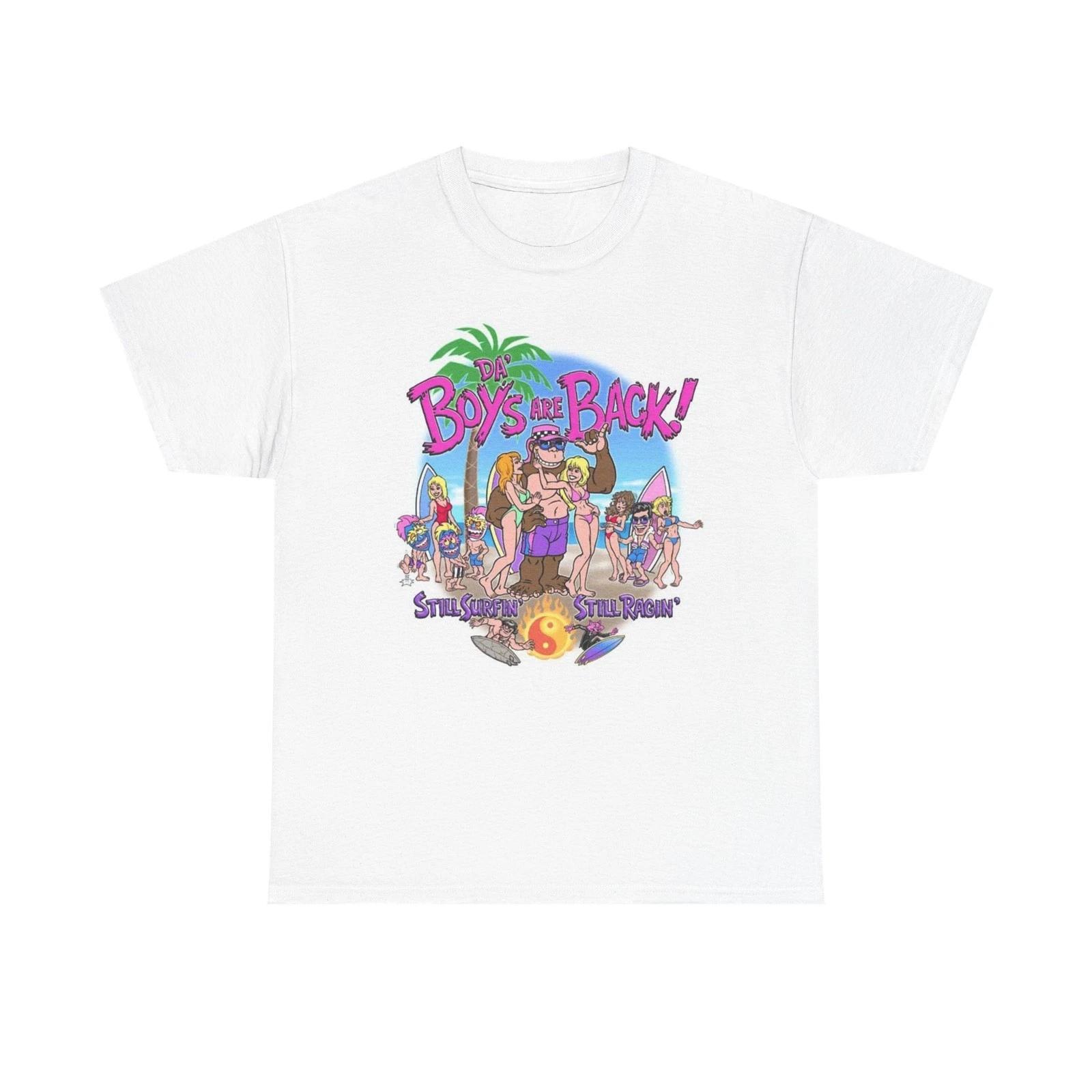 

The Boys Are Back Graphic T Shirt Surf Club Unisex Heavy Cotton Tee S