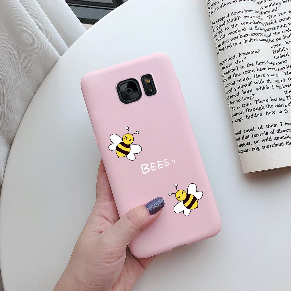 case for samsung galaxy s7 edge s7edge s 7 edge G930 G935F samsung s7 case phone silicone cute soft protective back cover cases