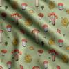 Soimoi Veggies Print,  Cotton Cambric, Quilting Fabric Sold by The Yard 42 Inch Wide, Medium Weight Cotton Fabric, Sewing  Supplies,Aquamarine