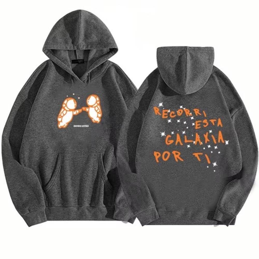 Autumn and Winter Plush Warm Cartoon Hooded Sweatshirt