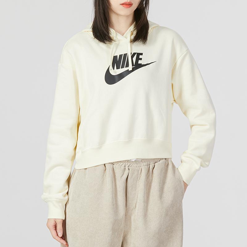 New Nike Sweatshirts Women's Ecru DQ5851-113