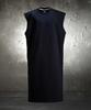 Kileutimuka Embroidered Long Sleeveless T-Shirt Black
