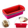 Round Shape Silicone Cake Mold, Rectangular Silicone Bread Pan, 12 Holes Muffin Cupcake Baking Pans