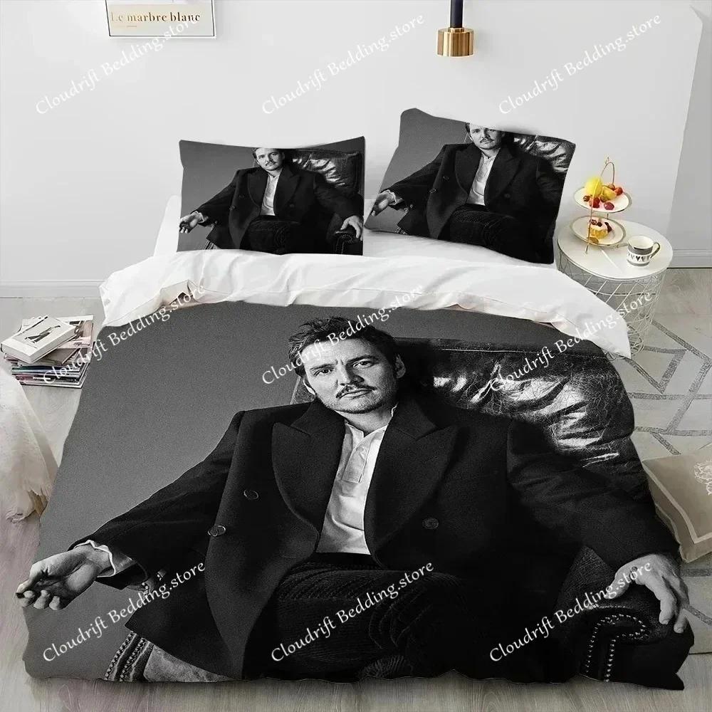 Jose Pedro Balmaceda Pascal Photo Bedding Set Pillowcase Comforter King Queen Size Boys Adult Duvet Cover Bed Set026
