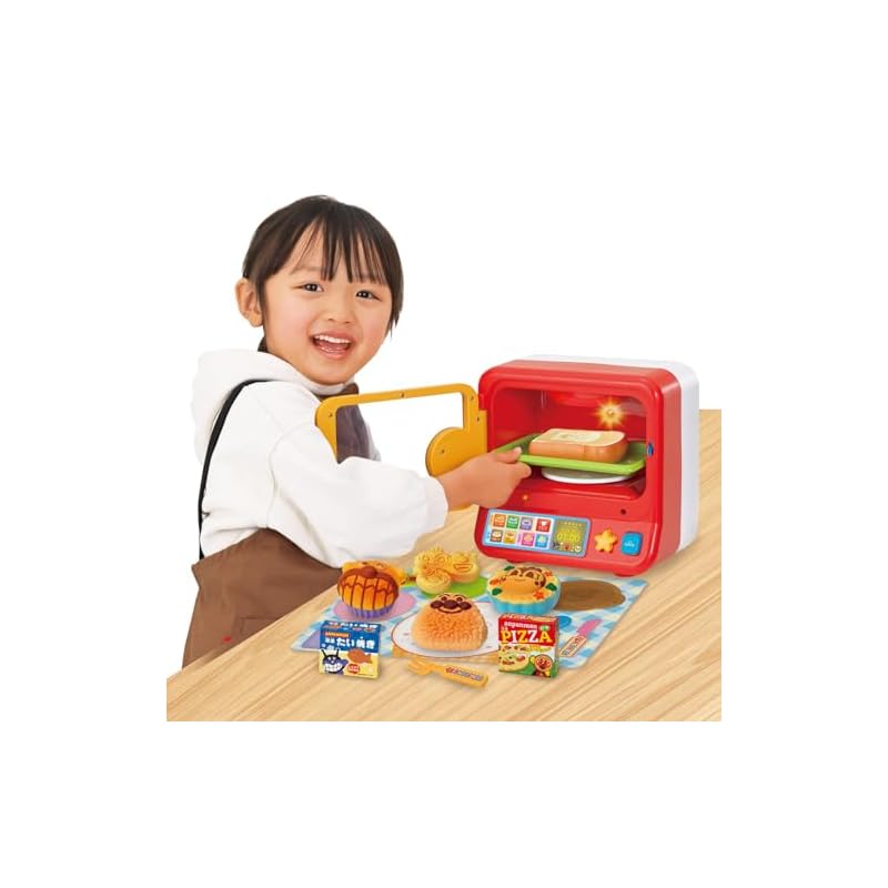 JOYPALETTE Anpanman Toasted to Perfection! Color-Changing Oven Microwave DX