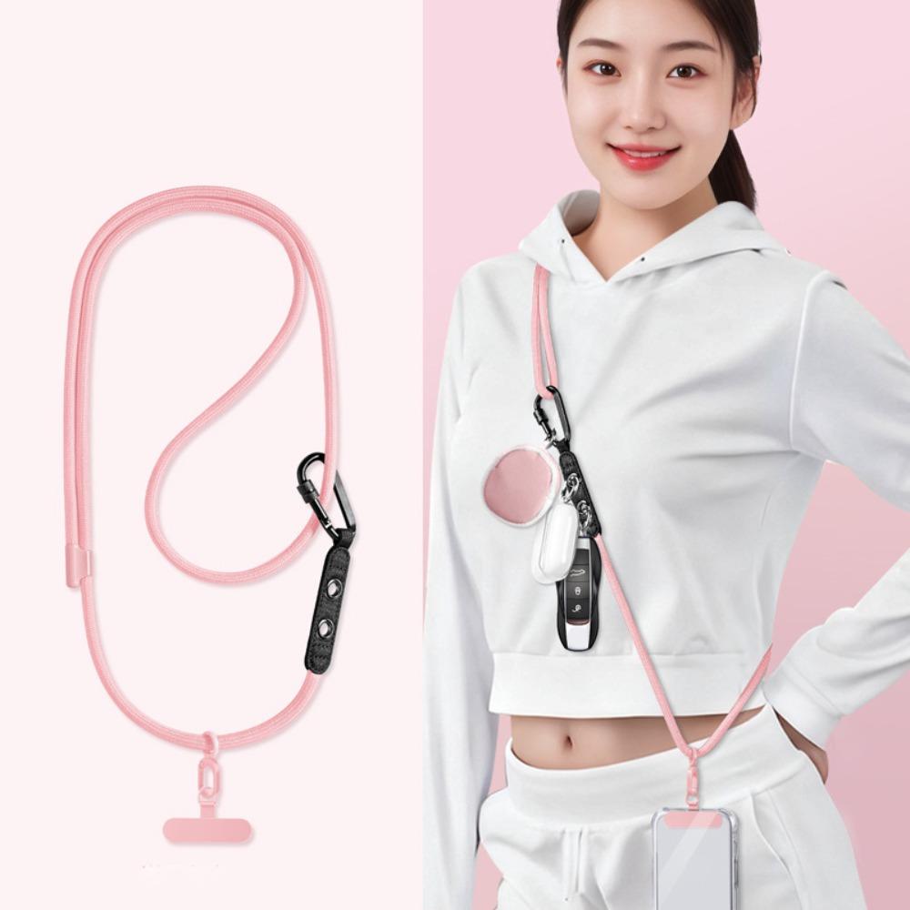 Adjustable Crossbody Phone Strap with Patch Neck Rope Mobile Phone Lanyard  Cell Phone Accessories