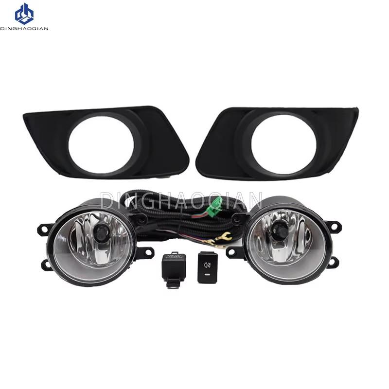 1 Set Nebelscheinwerfer Scheinwerfer für Toyota Allion Premio 2008 2009 2010 -2015 Nebelscheinwerfer Auto Nebelscheinwerfer-Kit Mit Kabelbaum Birne Schalter