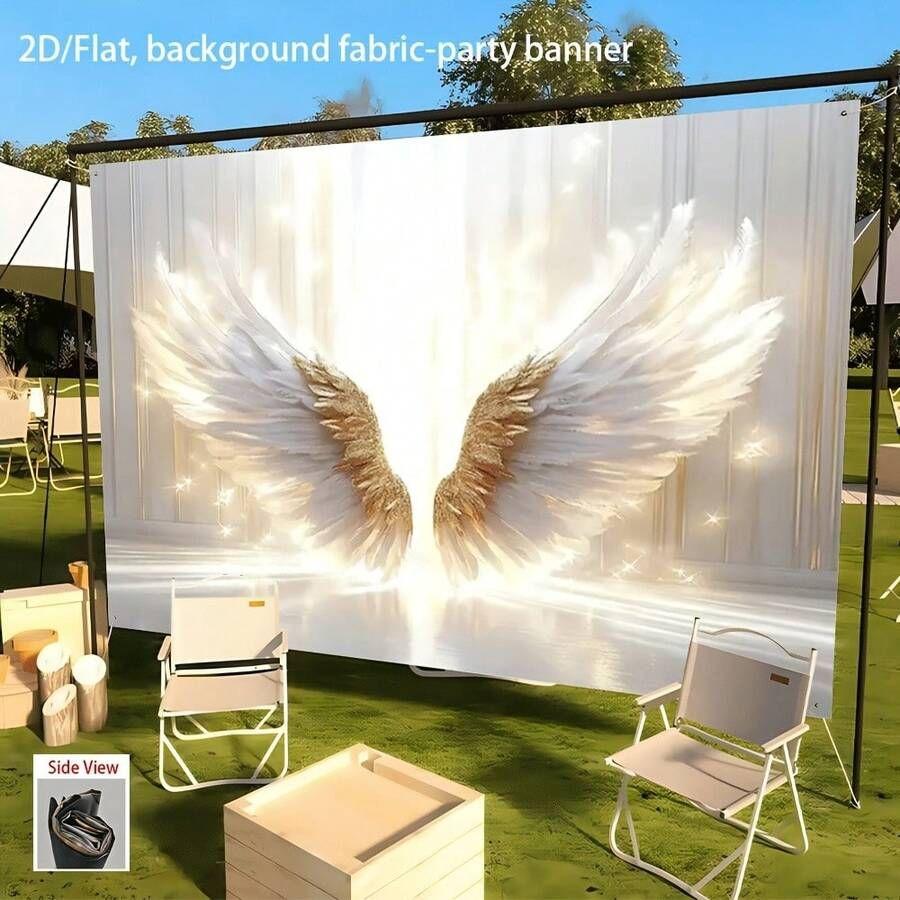 Angel Wings Party Tapestry Backdrop 75x100