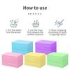 30Pcs Toilet Cleaning Sheets Effervescent Toilet Cleaners Fresh Scent Stain and Odor Eliminato For Home
